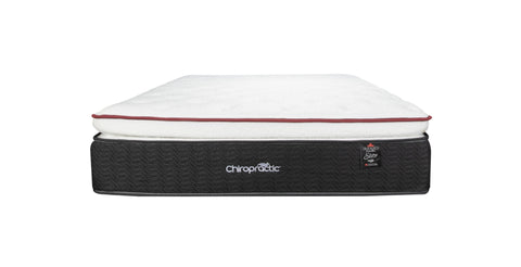 The Arctic Fox mattress — front view showing pillow top profile